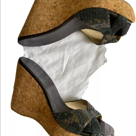 jimmy choo wedge sandals - Picture 4 of 4